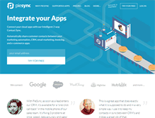 Tablet Screenshot of piesync.com